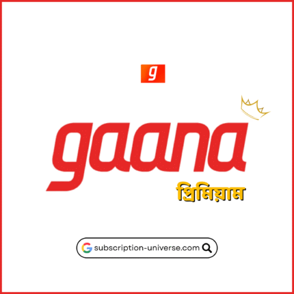 Gaana Plus Subscription (Unlimited Indian Music)