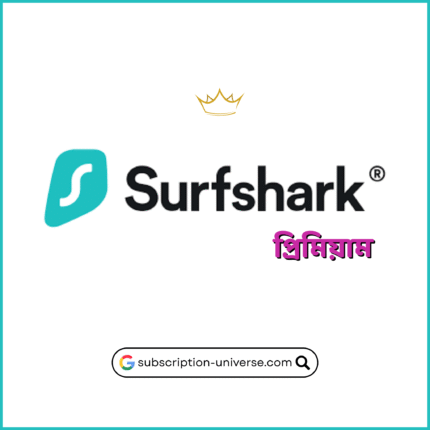 Surfshark VPN Subscription (Super Fast & Secure)